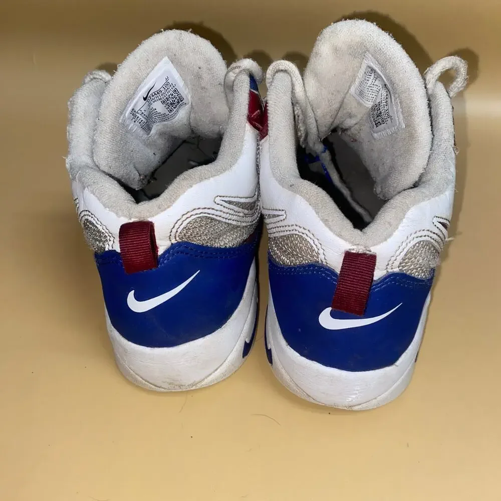 Nike Boys White Rush Blue Red Speed Turf GS Sneakers Youth Size 6